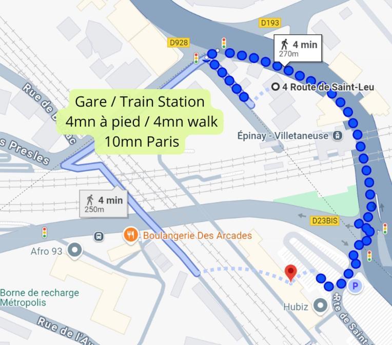 Gare En Face A Pied - Paris 10Mn - Parking Prive Gratuit - De 1 A 8 Personnes - Souplex - Tout Equipe - Entierement Renove Montmagny Exterior photo